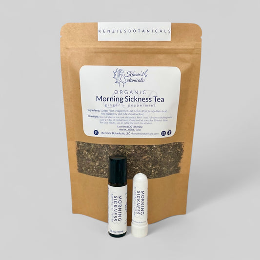 Organic Morning Sickness Roll-On | Ginger & Peppermint