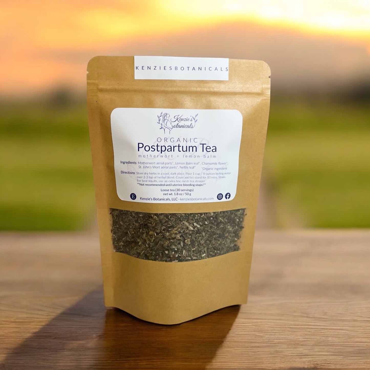 Organic Postpartum Mood Tea