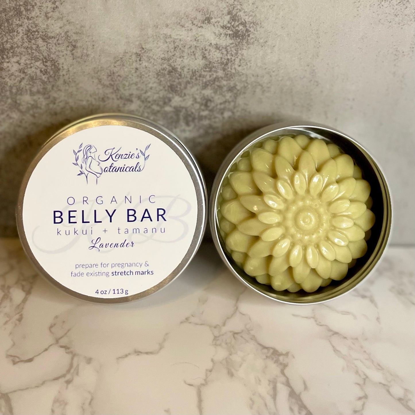Organic Pregnancy Belly Massage Bar