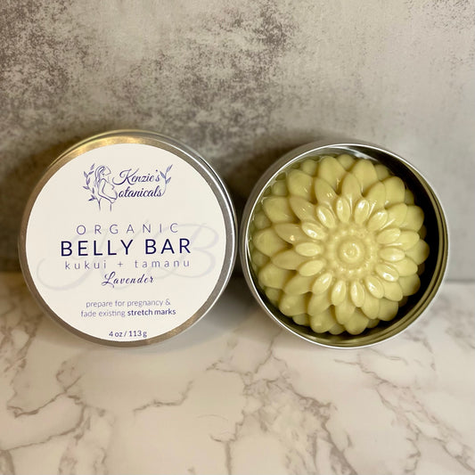 Organic Pregnancy Belly Massage Bar