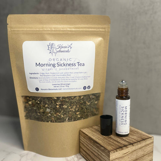 Organic Morning Sickness Roll-On | Ginger & Peppermint