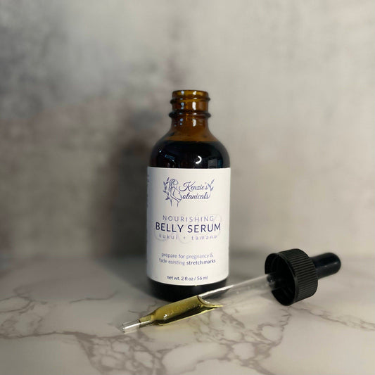 Organic Belly Serum | Fast-Absorbing Stretch Mark Oil