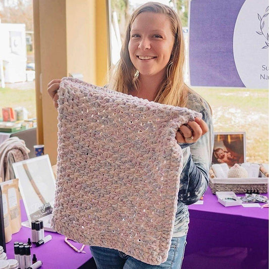 Handmade Baby Blanket | Luxuriously Soft Crocheted Afghan