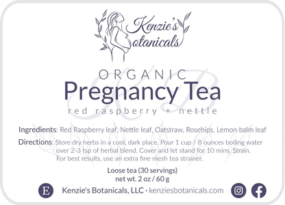 Organic Herbal Pregnancy Tea